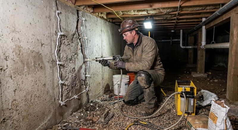 Basement Foundation Repair in Wimberley, TX