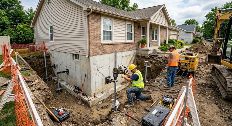 Building Foundation Repair in San Marcos, TX