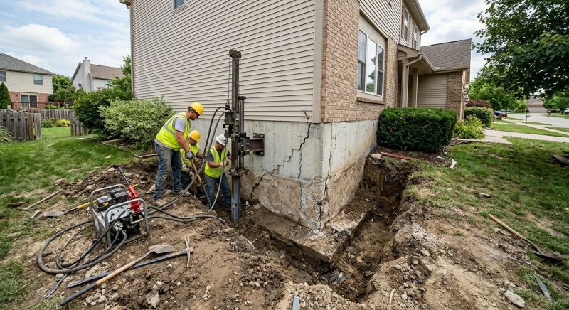 Building Foundation Repair in Universal City, TX