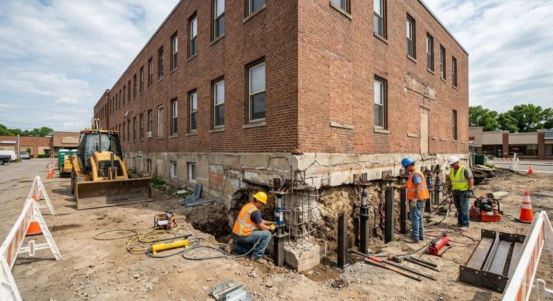 Commercial Foundation Repair in Canyon Lake, TX