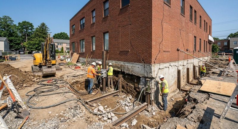 Commercial Foundation Repair in Canyon Lake, TX