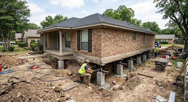 Concrete Foundation Leveling in Driftwood, TX