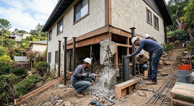 Concrete Foundation Repair in Blanco, TX