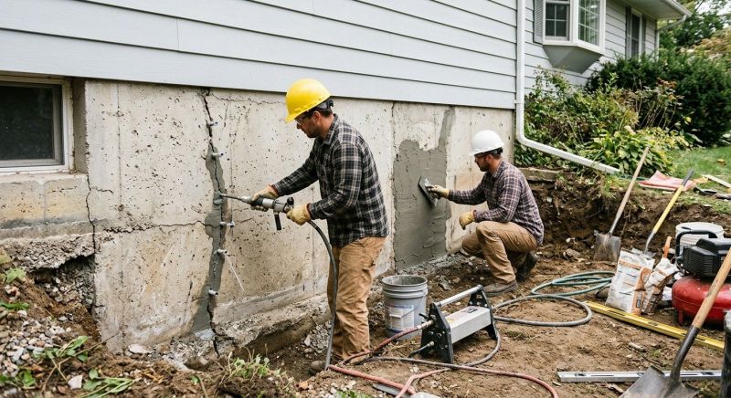 Concrete Foundation Repair in Spring Branch, TX