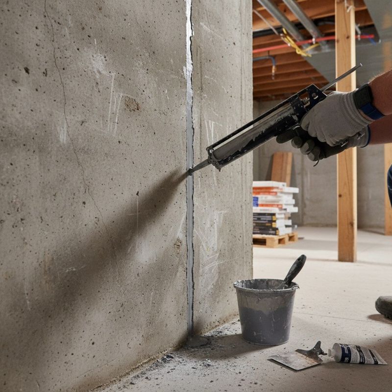 Cracked Basement Floor Repair in Canyon Lake, TX