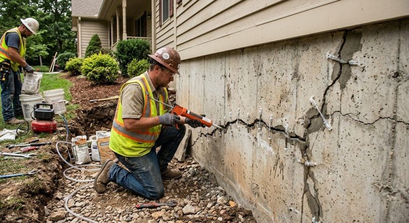 Cracked Foundation Repair in Cibolo, TX