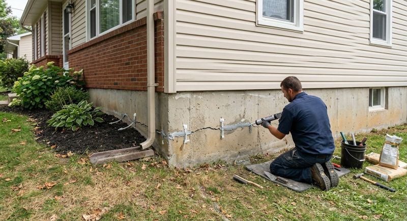 Cracked Foundation Repair in Comal County, TX