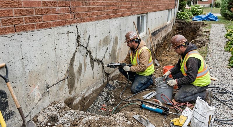 Cracked Foundation Repair in Canyon Lake, TX