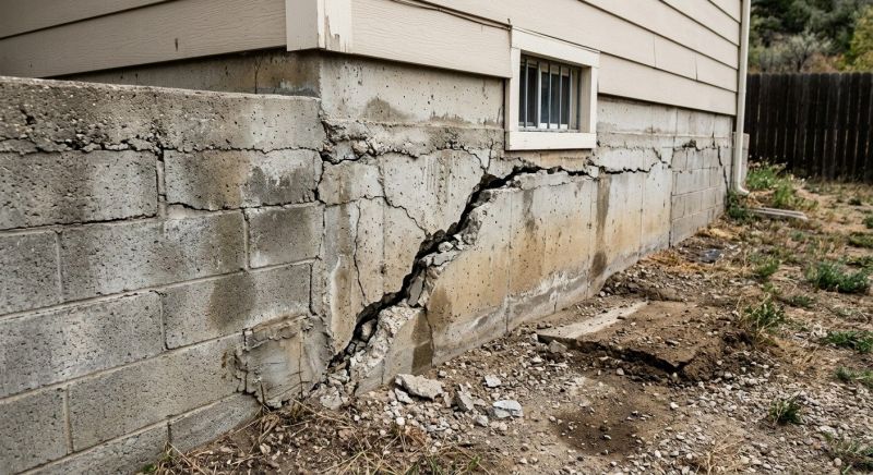 Cracked Foundation Repair in Canyon Lake, TX