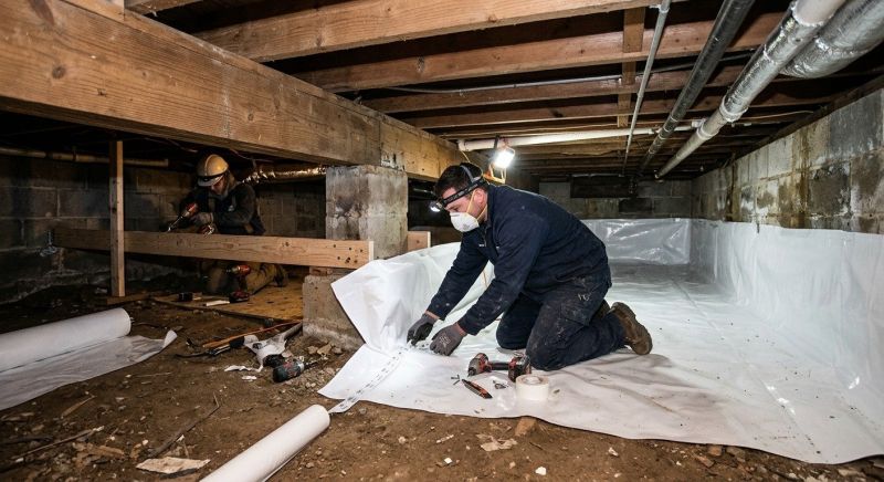 Crawl Space Leveling in Canyon Lake, TX