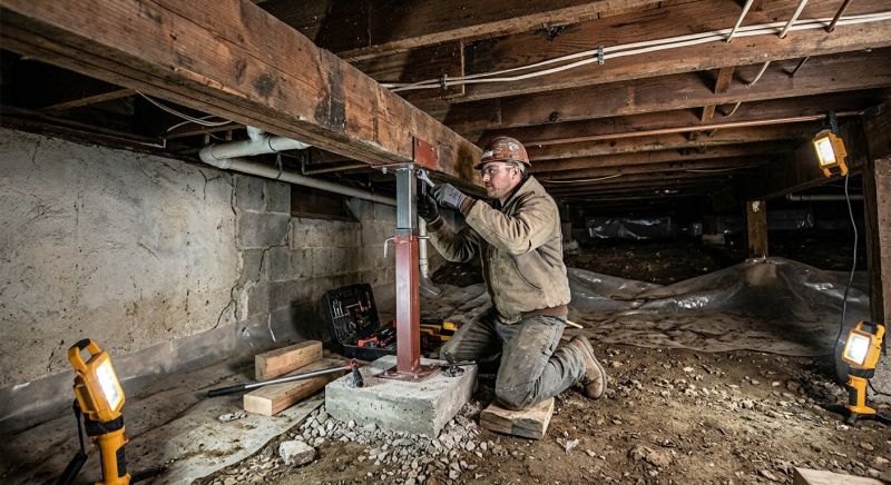 Crawlspace Foundation Repair in Comal County, TX
