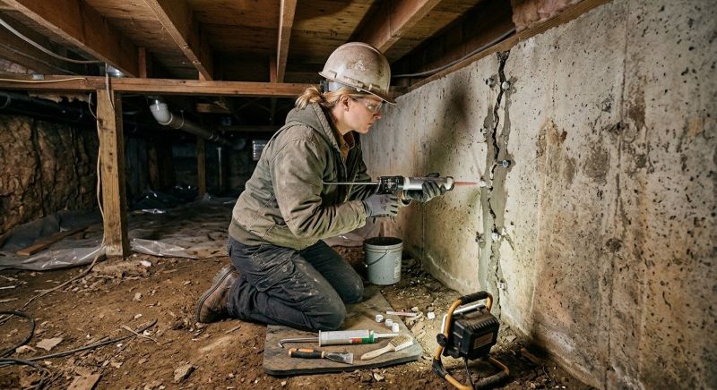 Crawlspace Foundation Repair in Canyon Lake, TX