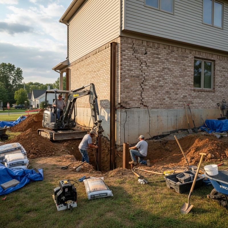 Crawlspace Structural Repair in Canyon Lake, TX