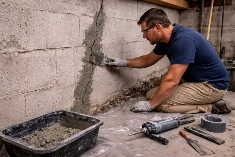 Foundation Crack Repair in Schertz, TX