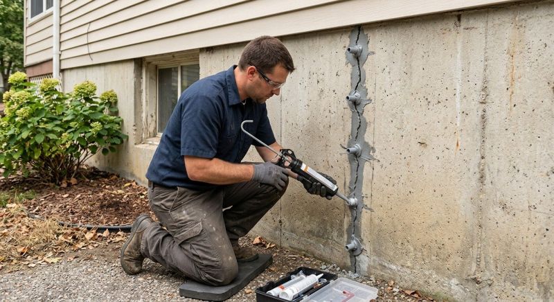 Foundation Crack Sealing in Canyon Lake, TX