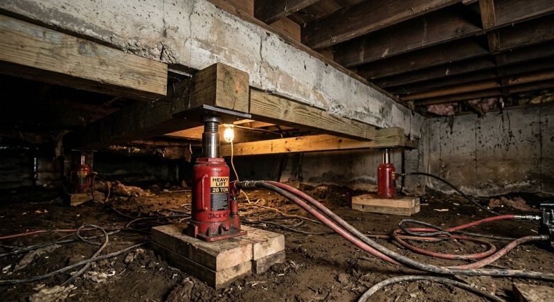 Foundation Jacking in Blanco, TX