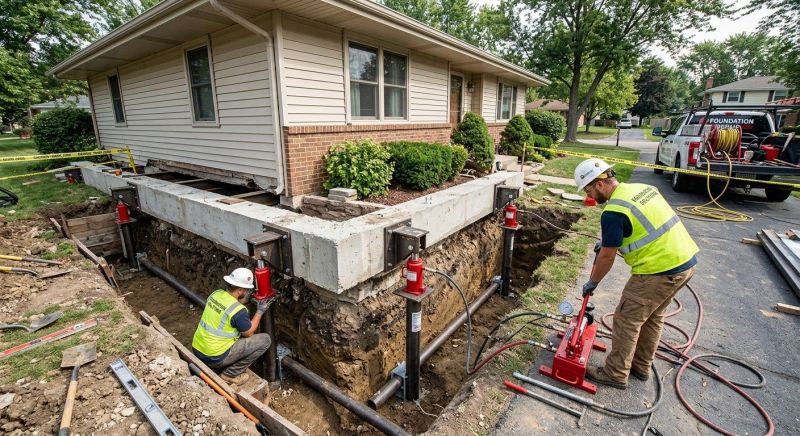 Foundation Jacking in Bulverde, TX