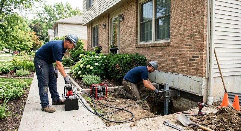 Foundation Jacking in Comal County, TX