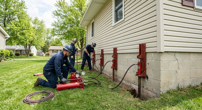 Foundation Jacking in Comal County, TX