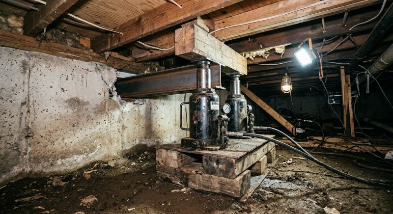 Foundation Jacking in New Braunfels, TX