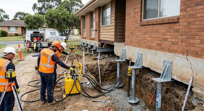 Foundation Jacking in Spring Branch, TX