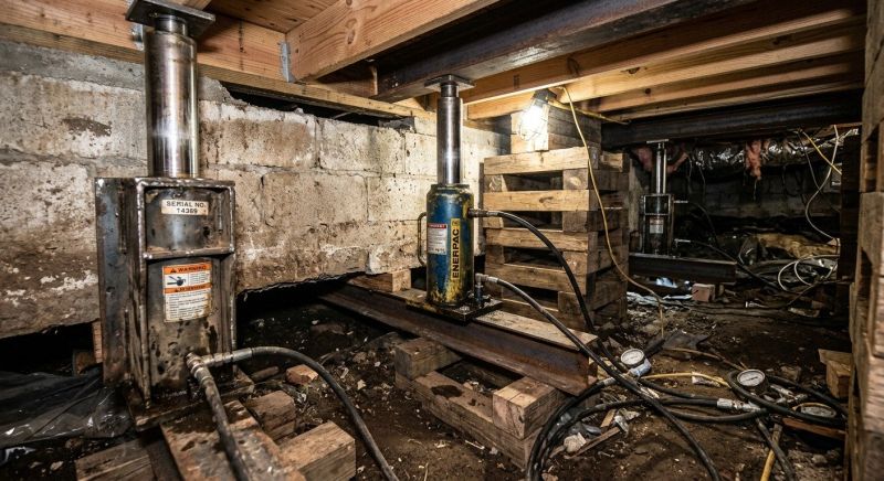 Foundation Jacking in Universal City, TX