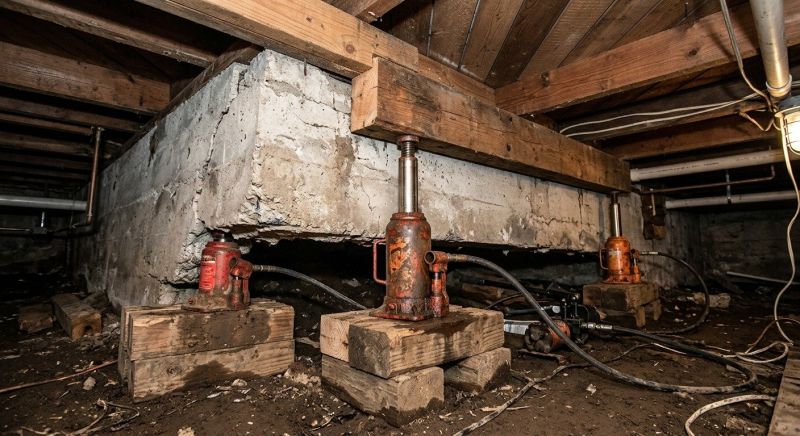 Foundation Jacking in Wimberley, TX