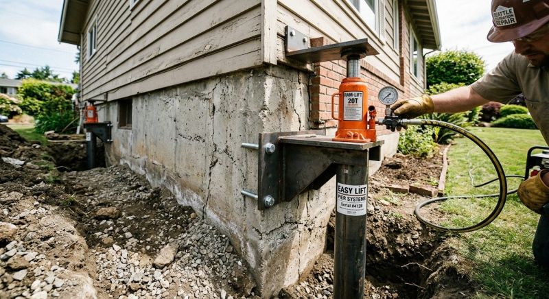 Foundation Lifting in Comal County, TX