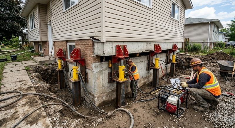 Foundation Lifting in Comal County, TX