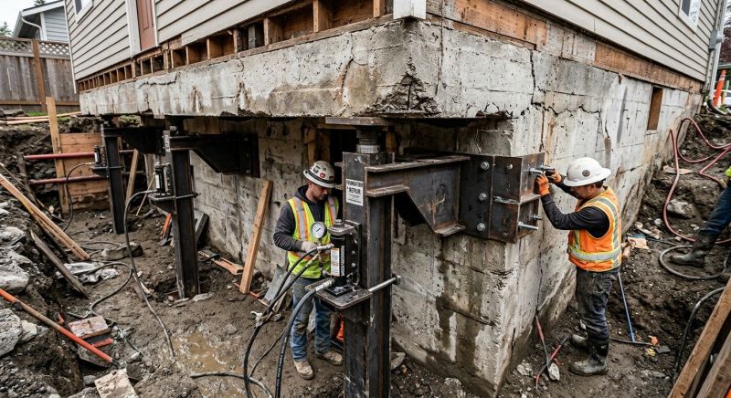 Foundation Lifting in Driftwood, TX