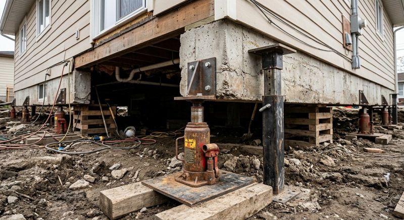 Foundation Lifting in Universal City, TX