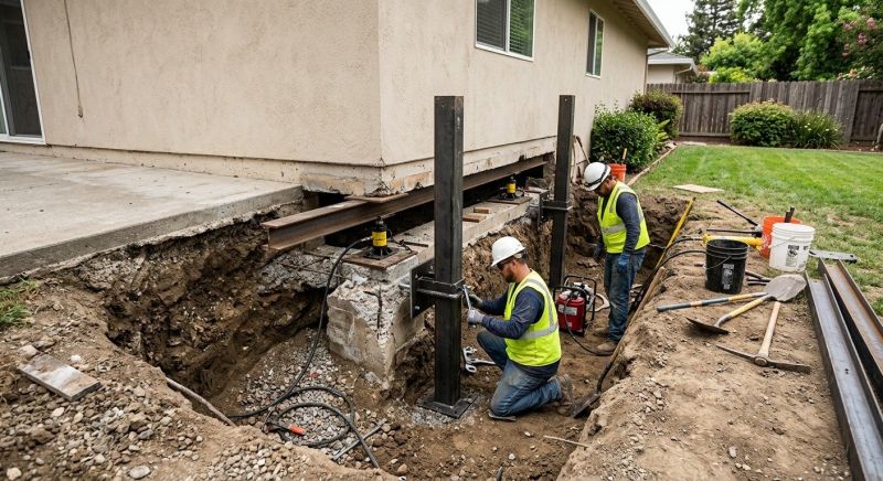 Foundation Pier Repair in Canyon Lake, TX