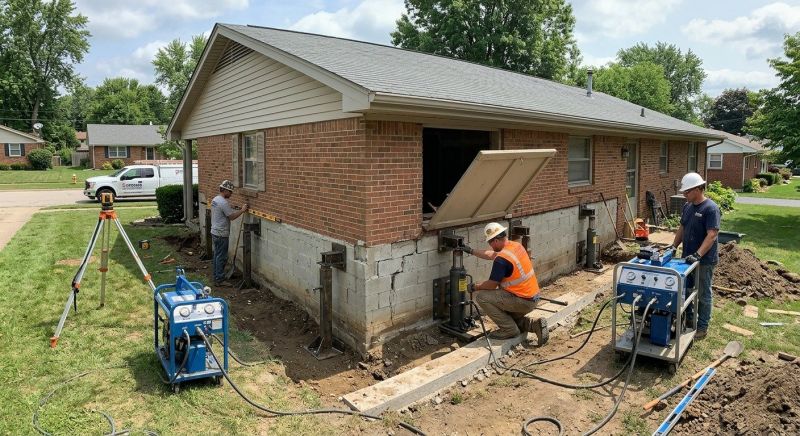 Foundation Releveling in Canyon Lake, TX