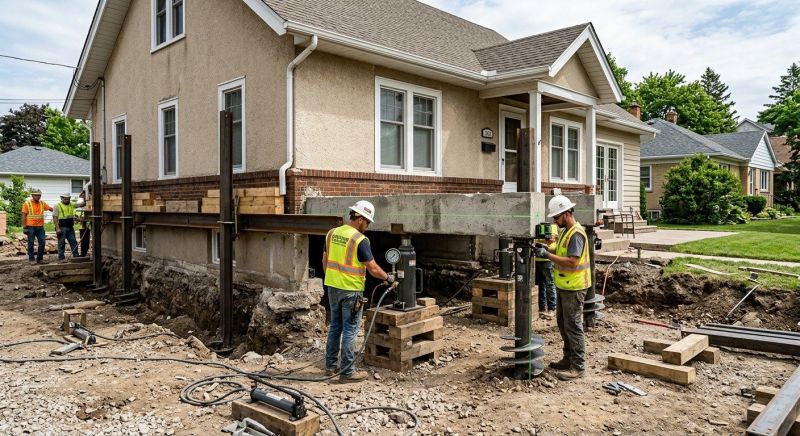 Foundation Releveling in Canyon Lake, TX