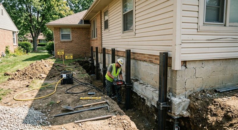 Foundation Renovation in Canyon Lake, TX