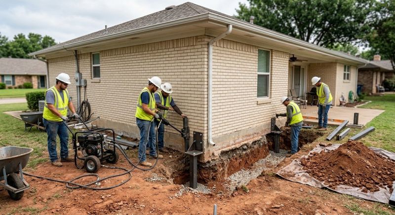 Foundation Stabilizing in Comal County, TX