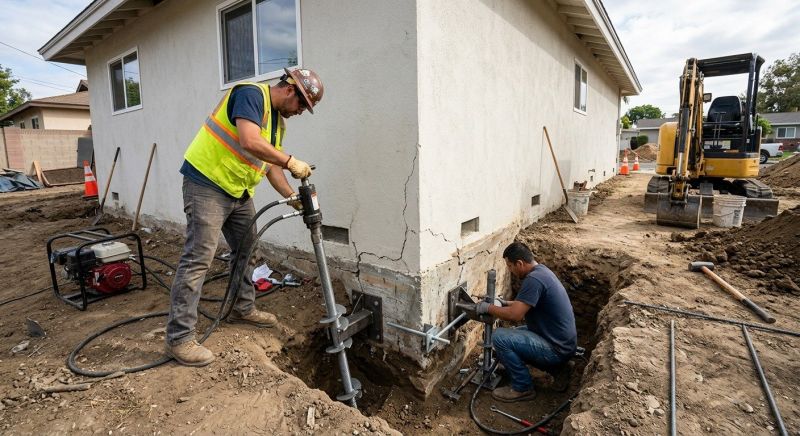 Foundation Stabilizing in Schertz, TX