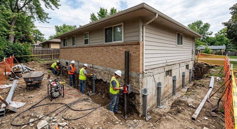 Foundation Strengthening in Canyon Lake, TX