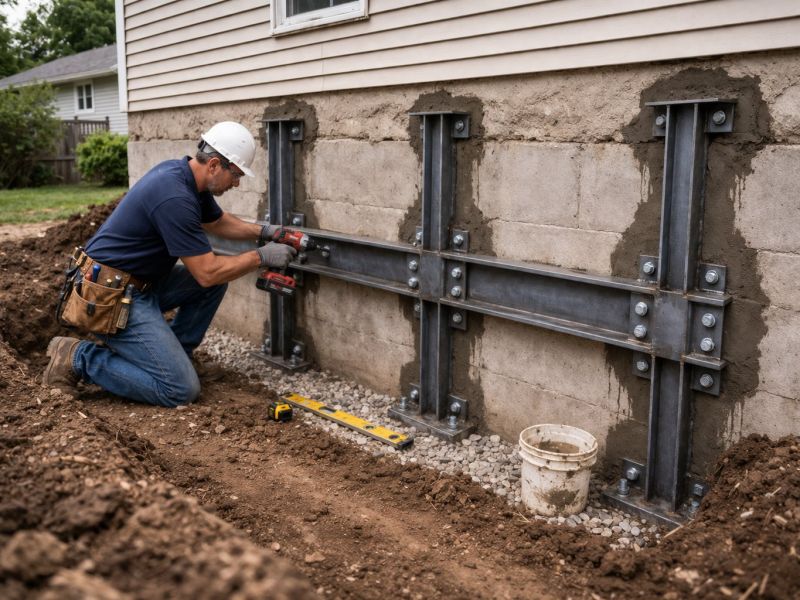 Foundation Strengthening in Canyon Lake, TX