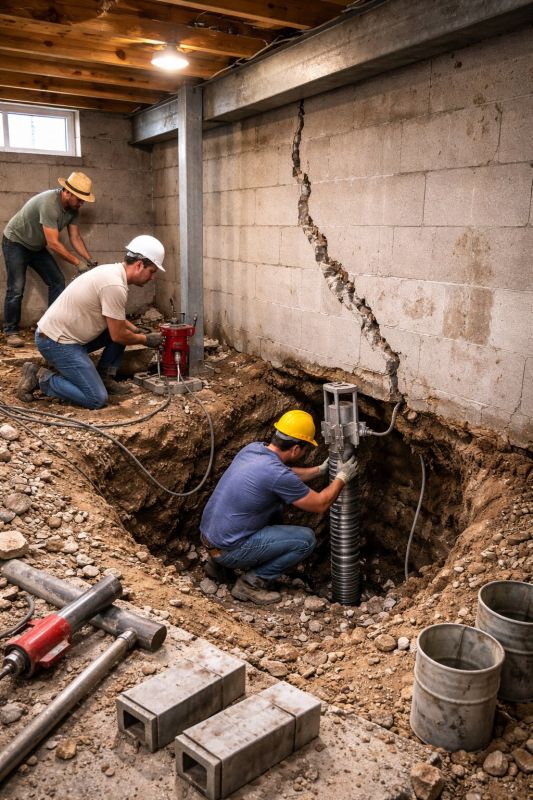 Foundation Structural Repair in Blanco, TX