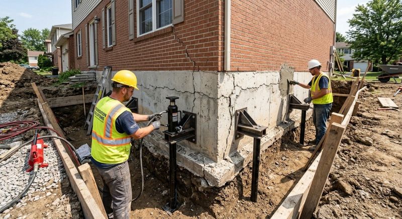 Foundation Structural Repair in Cibolo, TX
