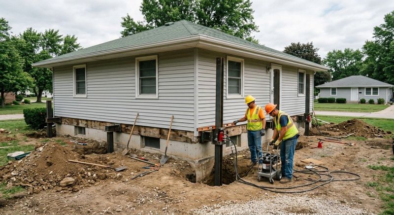 Home Foundation Leveling in Cibolo, TX