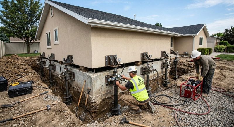 House Foundation Leveling in Canyon Lake, TX