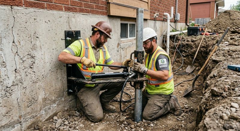 Settling Foundation Service in Spring Branch, TX