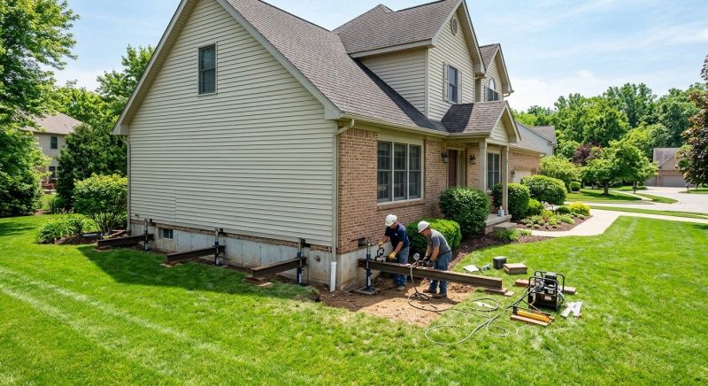 Settling Foundation Service in Spring Branch, TX