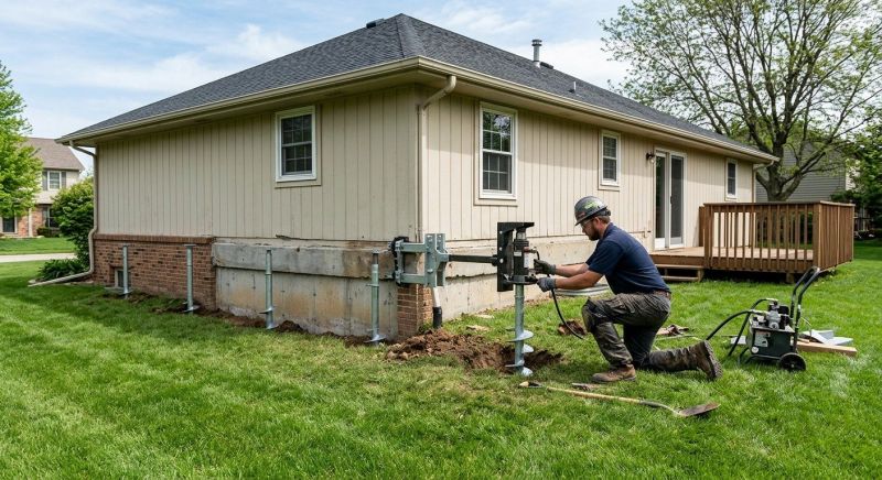 Settling Foundation Service in Wimberley, TX