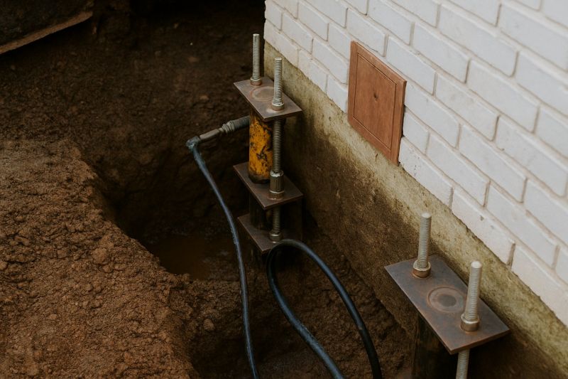 Sinking Foundation Lifting in Canyon Lake, TX