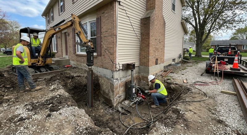 Sinking Foundation Repair in Comal County, TX