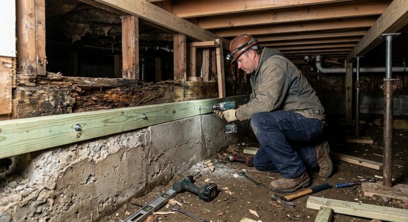 Sinking Foundation Repair in Universal City, TX
