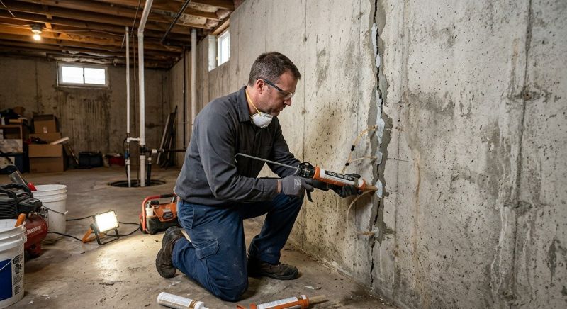 Structural Crack Repair in Canyon Lake, TX